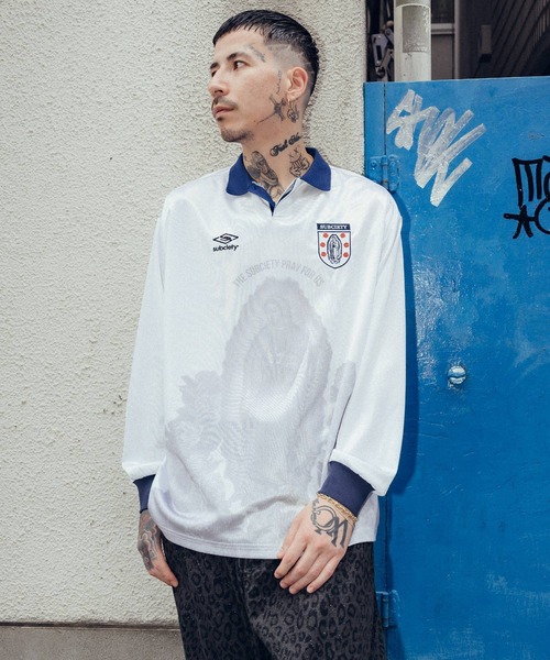 Subciety（サブサエティ） tシャツ Soccer game shirt メンズ