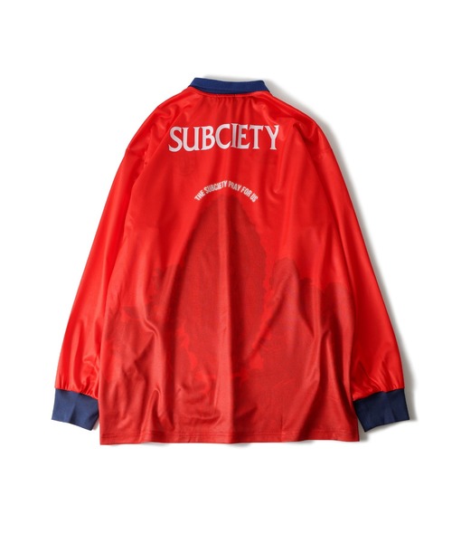 Subciety（サブサエティ） tシャツ Soccer game shirt メンズ