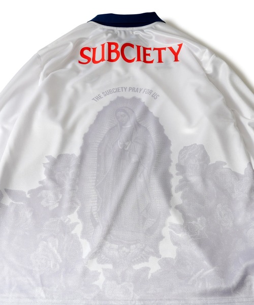 Subciety（サブサエティ） tシャツ Soccer game shirt メンズ