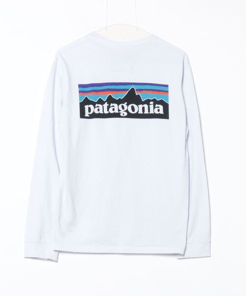 PATAGONIA メンズ 長袖Tシャツ 39687 BCW patagonia 「patagonia」 長袖Tシャツ X-SMALL ホワイト メンズ
