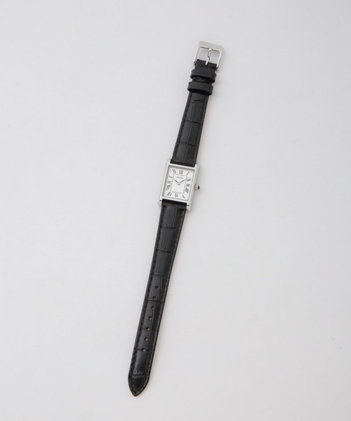 美品 セイコー イエナ コラボレーションウォッチ1 （角型）ブラック IENA - IENA / イエナ | × SEIKO セイコー コラボレーション