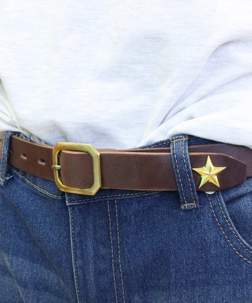Schott N.Y.C（ショット） ベルト PERFECT BELT NARROW メンズ