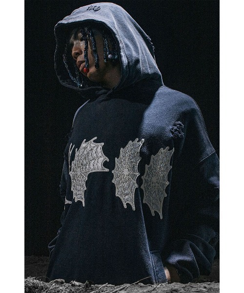 THE BOY HAS NO PATIENCE パーカー フーディー｜Cobweb Collage