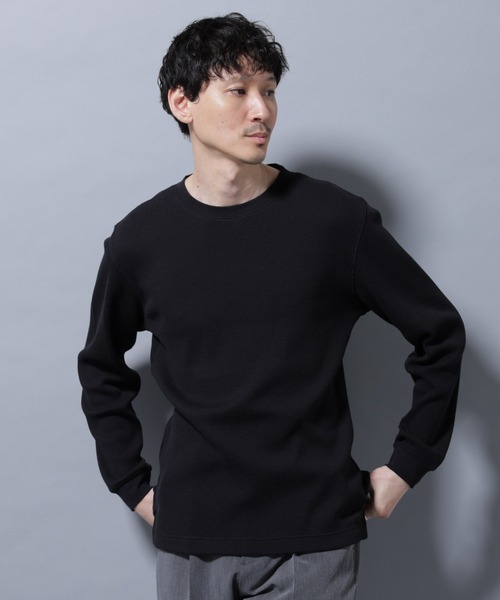 NANO universe（ナノ・ユニバース） tシャツ アンチスメルワッフルT