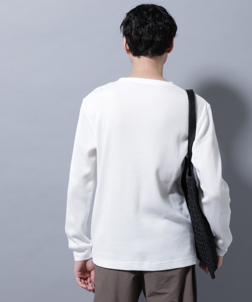 アンチスメルワッフルTシャツ 長袖 main image 0