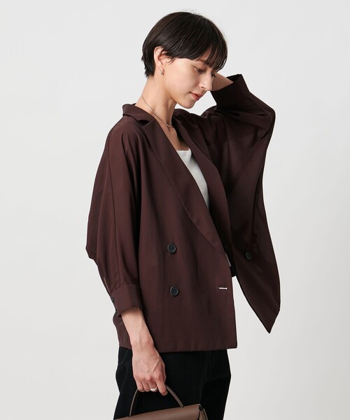 UNITED ARROWS ジャケット テーラードジャケット シアー