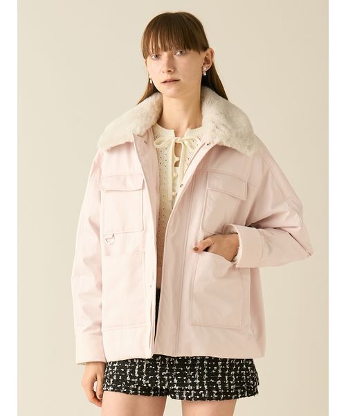 FURFUR ブルゾン アウター パデットボウタイワークブルゾン