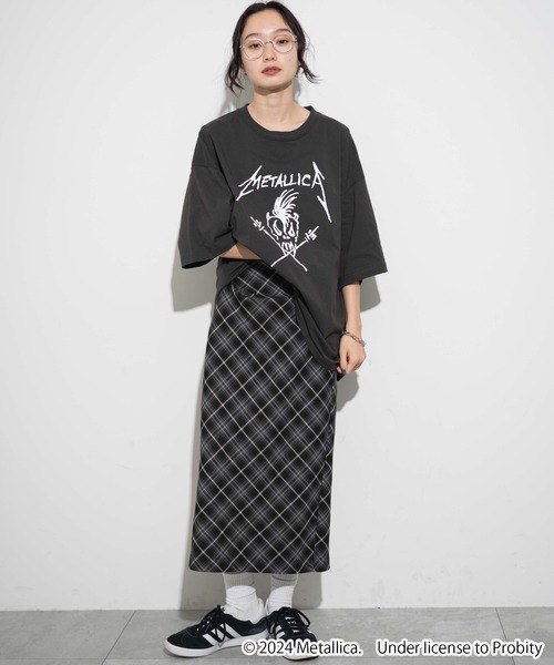 「METALLICA」 半袖Tシャツ LARGE グレー メンズ