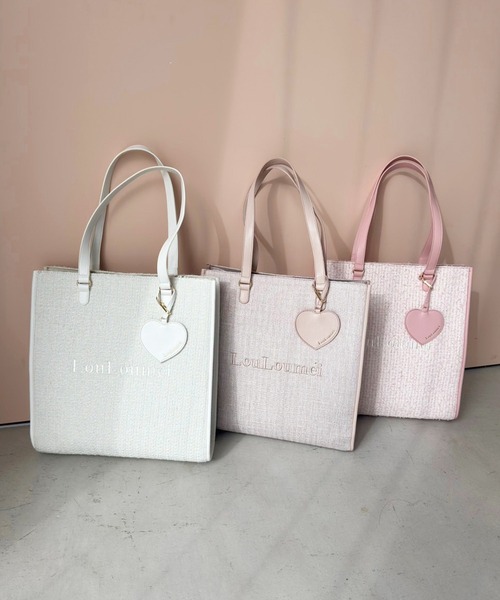 one after another NICE CLAUP トートバッグ 「LouLoumei」／ハート