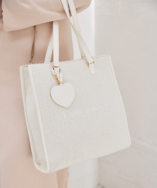 one after another NICE CLAUP トートバッグ 「LouLoumei」／ハート