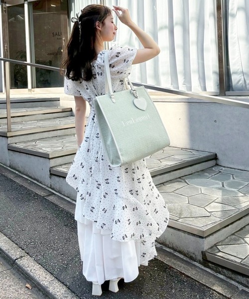 one after another NICE CLAUP トートバッグ 「LouLoumei」／ハート