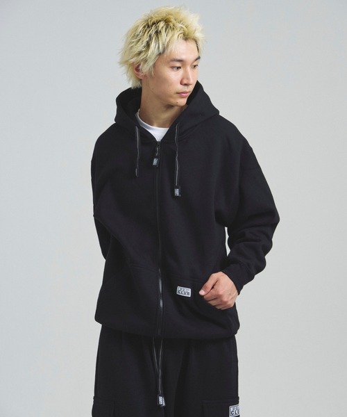 PRO CLUB LA 13 ジップパーカー【XL】ウエストコースト チカーノ黒 PRO CLUB（プロクラブ） パーカー Pro Club Mens Heavyweight Full Zip