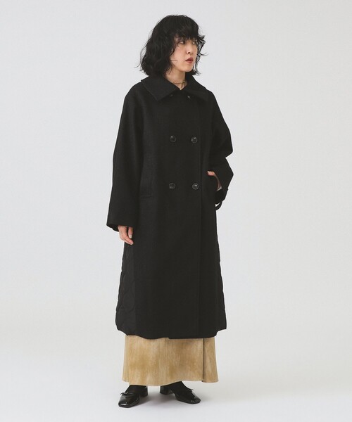 Ray BEAMS RBS / キルティング キリカエ コート Ray BEAMS（レイ ビームス） コート アウター RBS / キルティング