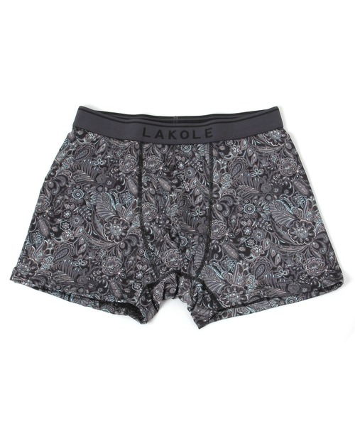LAKOLE（ラコレ） ボクサーパンツ ペイズリー柄ボクサーパンツ