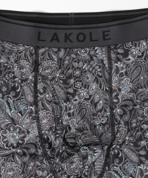 LAKOLE（ラコレ） ボクサーパンツ ペイズリー柄ボクサーパンツ