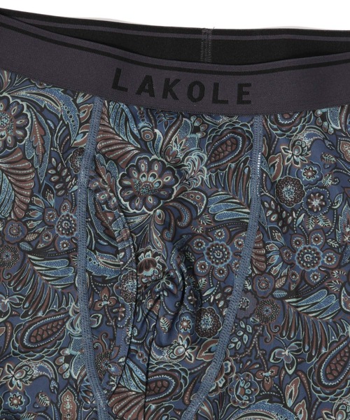 LAKOLE（ラコレ） ボクサーパンツ ペイズリー柄ボクサーパンツ