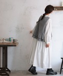ベスト ジレ 午後三時のベスト レディースの詳細画像3