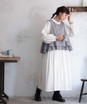 ベスト ジレ 午後三時のベスト レディースの詳細画像5