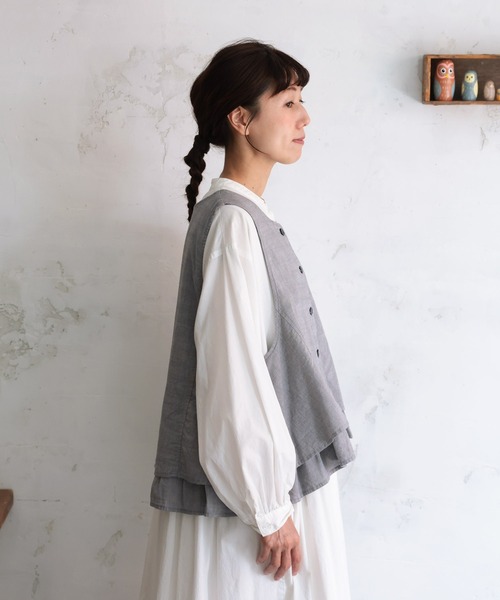 soulberry（ソウルベリー） ベスト ジレ 午後三時のベスト レディース