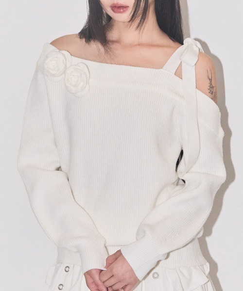 ILLIGO（イリゴ） ニット セーター 「日本未発売/WEB限定」/ブローチ
