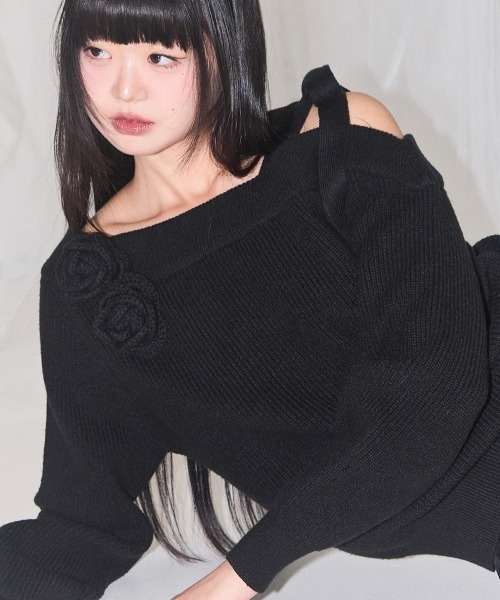 ILLIGO（イリゴ） ニット セーター 「日本未発売/WEB限定」/ブローチ