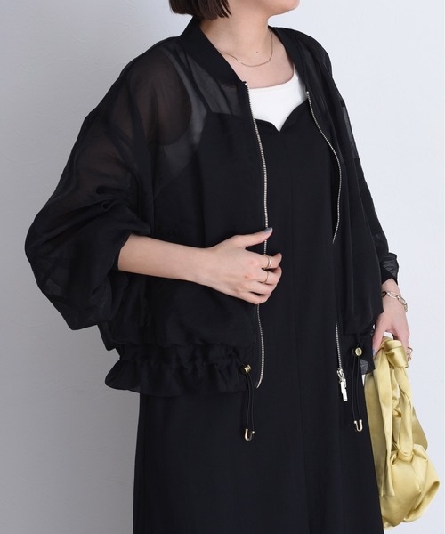 Eimee Law（エイミーロウ） ジップアップブルゾン 38 ブラック