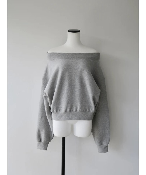 celon トレーナー スウェット off shoulder sweat レディース
