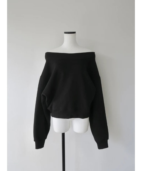 トップス celon off shoulder sweat celon トレーナー スウェット off shoulder sweat レディース