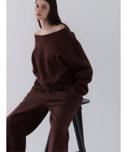 トップス celon off shoulder sweat celon トレーナー スウェット off shoulder sweat レディース