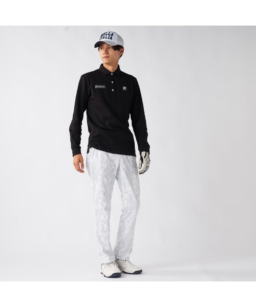 【新品未使用！】FILAGOLF 長袖ポロシャツ FILA GOLF ポロシャツ フィラゴルフ ゴルフウェア ワンポイント ロゴ