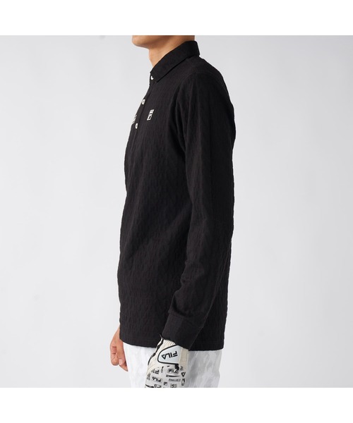 【新品未使用！】FILAGOLF 長袖ポロシャツ FILA GOLF ポロシャツ フィラゴルフ ゴルフウェア ワンポイント ロゴ