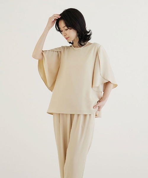 「DRESS LAB」 セットアップ M ネイビー レディース_画像4