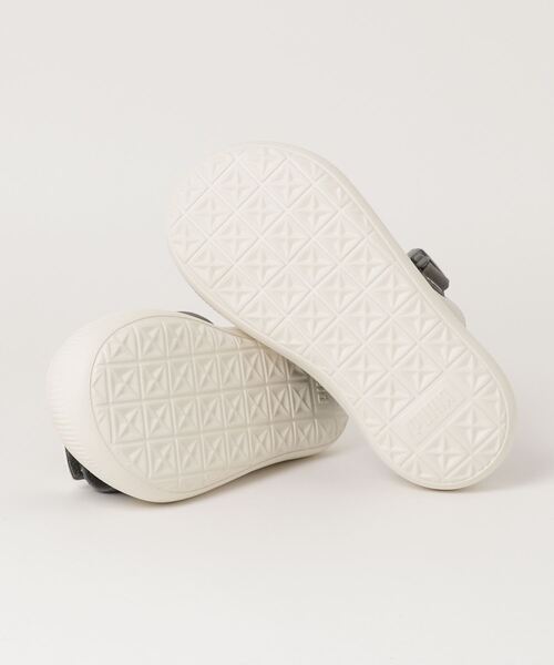 「PUMA」 フラットサンダル 24.0cm ライトグレー レディース_画像3