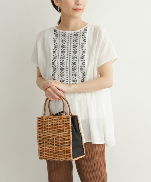 「URBAN RESEARCH DOORS」 ノースリーブチュニック MEDIUM ブルー レディース_画像2