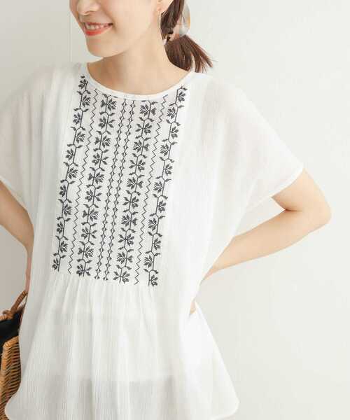 「URBAN RESEARCH DOORS」 ノースリーブチュニック MEDIUM ブルー レディース_画像4