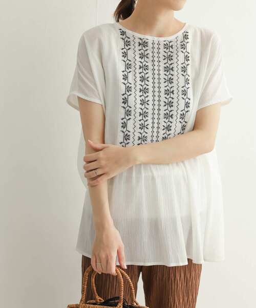 「URBAN RESEARCH DOORS」 ノースリーブチュニック MEDIUM ブルー レディース_画像5