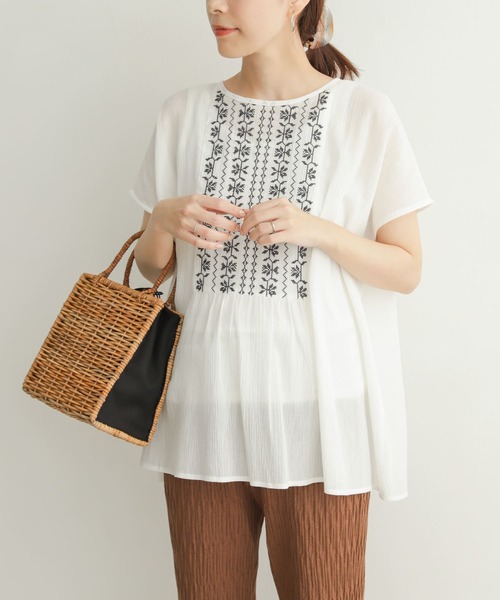 「URBAN RESEARCH DOORS」 ノースリーブチュニック MEDIUM ブルー レディース_画像6