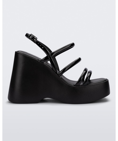「melissa」 ヒールサンダル 37 レッド レディース_画像9