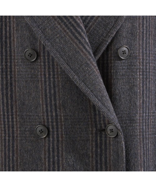 SUIT SELECT コート チェスターコート ダブルブレストロングチェスター