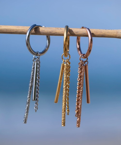 IRIEBEACH（アイリービーチ） ピアス dangling hoop pierce