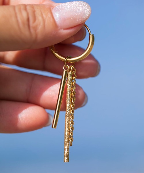 IRIEBEACH（アイリービーチ） ピアス dangling hoop pierce