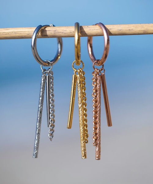 ☆IRIE BEACH アイリービーチ フープピアス　ゴールド　2個セット IRIE BEACH アイリービーチ フープピアス ゴールド 2個セット