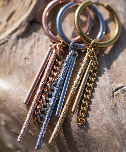 IRIEBEACH（アイリービーチ） ピアス dangling hoop pierce