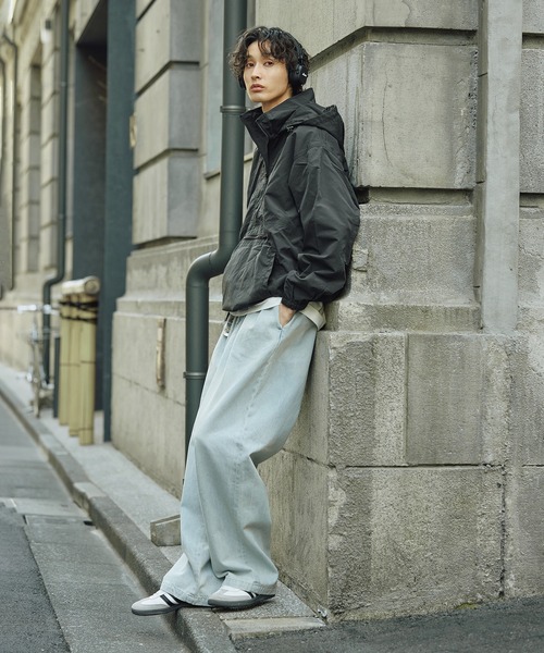 Bleme ナイロンブルゾン M サックスブルー メンズ : ZOZOTOWN Yahoo!店