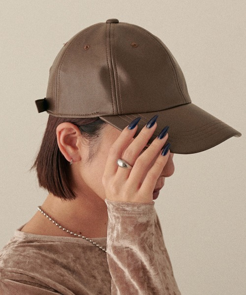 CECIL McBEE（セシルマクビー） キャップ 帽子 合皮キャップ