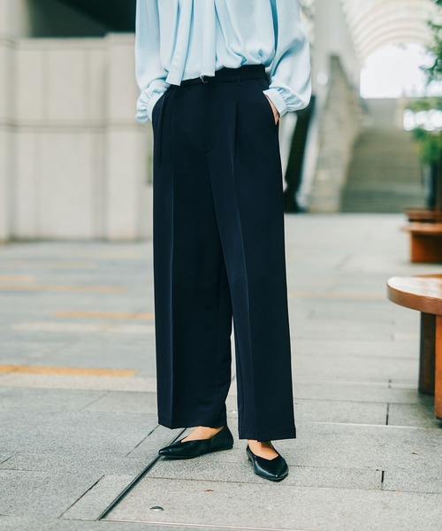LEPSIM（レプシィム） ワイドパンツ パンツ 「入卒式／セレモニー」W