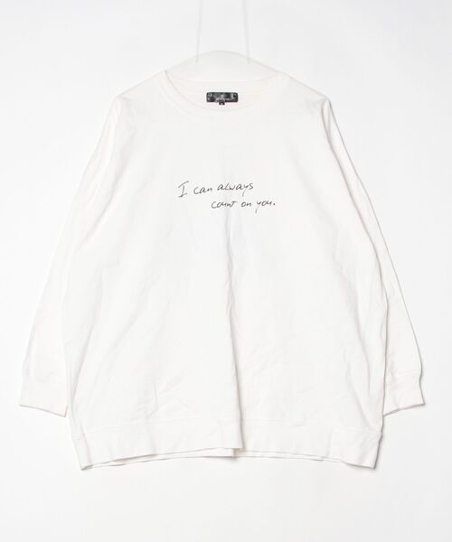 MONO-MART（モノマート） 長袖Tシャツ M ホワイト メンズ : ZOZOTOWN