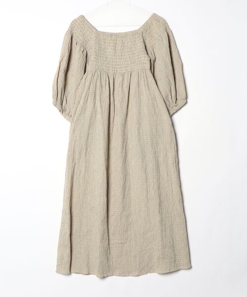 Kastane（カスタネ） 7分袖ワンピース 0 グリーン レディース