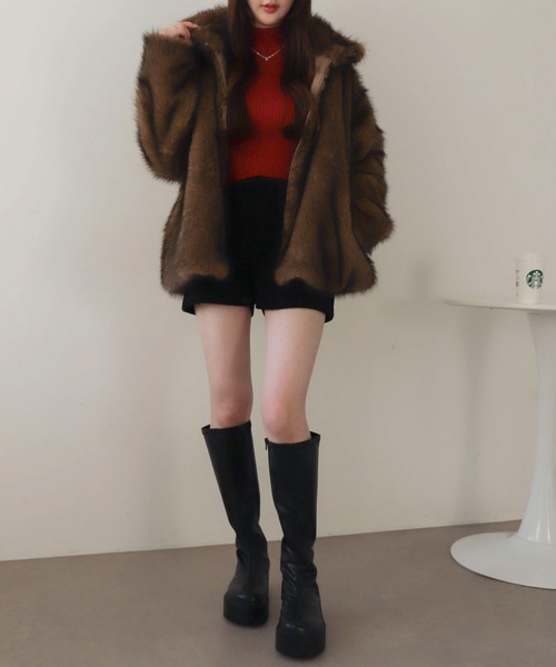 WEGO（ウィゴー） ブルゾン アウター WEGO/2WAY スタンドネック 