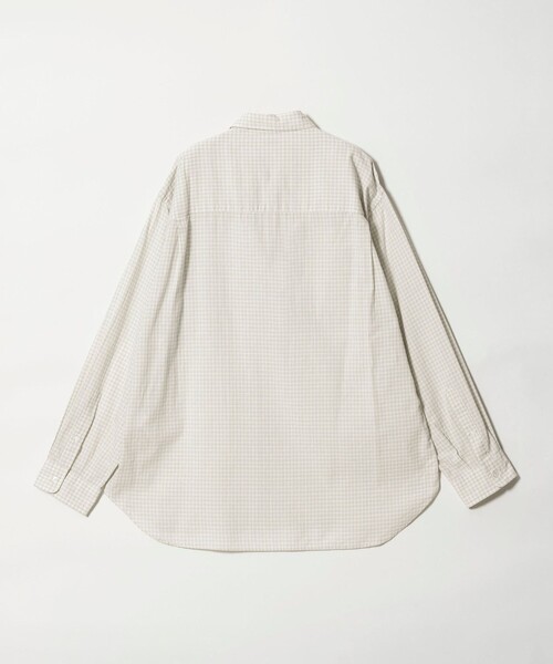 Steven Alan チェックシャツ コットン L ドライタッチ ワイド STEVEN ALAN（スティーブンアラン） シャツ オーガニックコットン